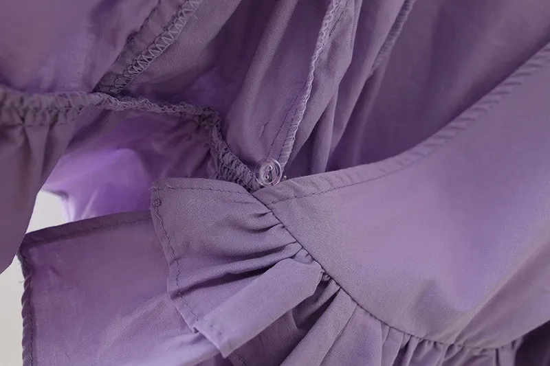 BLOUSE WITH RUFFLES