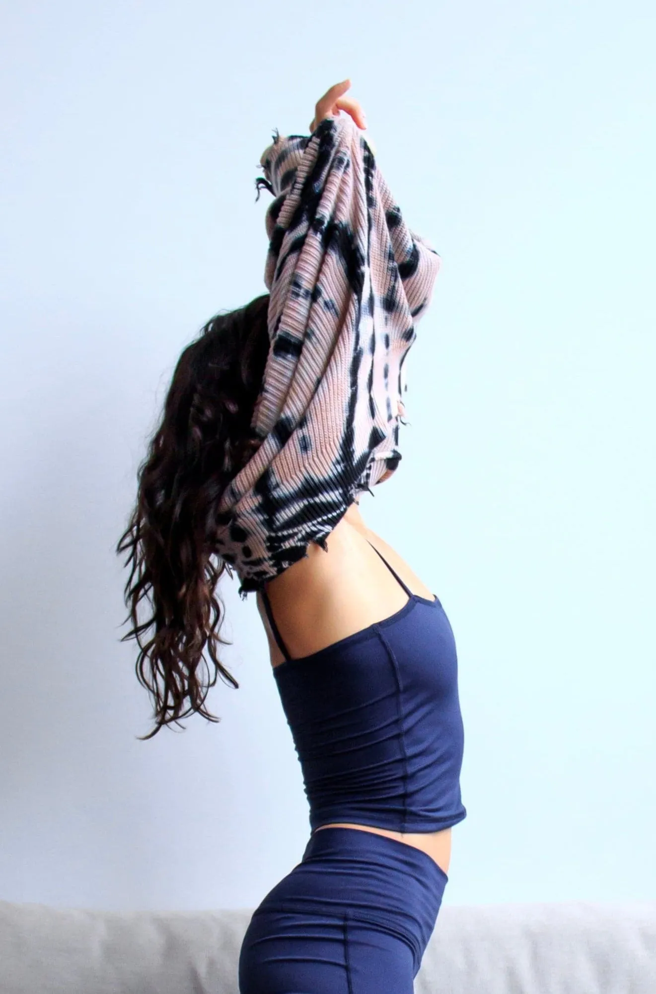 Solid Navy Tube Top ♡