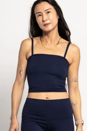 Solid Navy Tube Top ♡