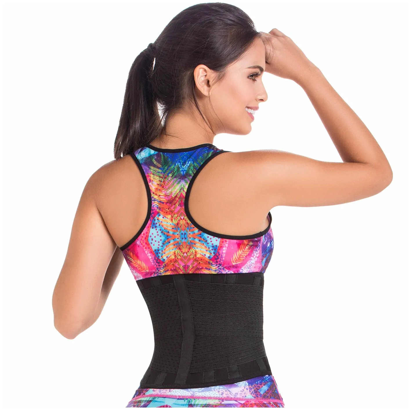 Sports Workout Waist Trainer Cincher Colombian Fajas MariaE 9391