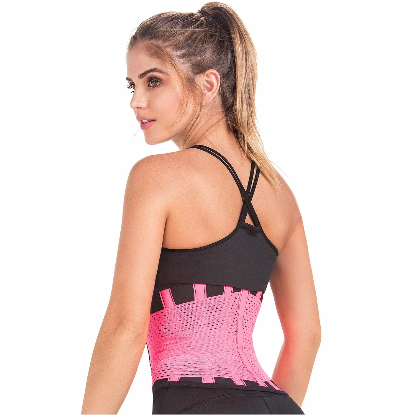 Sports Workout Waist Trainer Cincher Colombian Fajas MariaE 9391