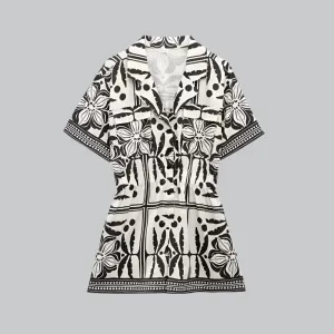 Vera | Women's Floral Print Short Blouses