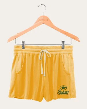 Women's NFL Green Bay Packers Fabric Mix Thermal Short